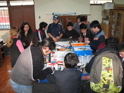 VISITAS DE EQUIPOS FLL.